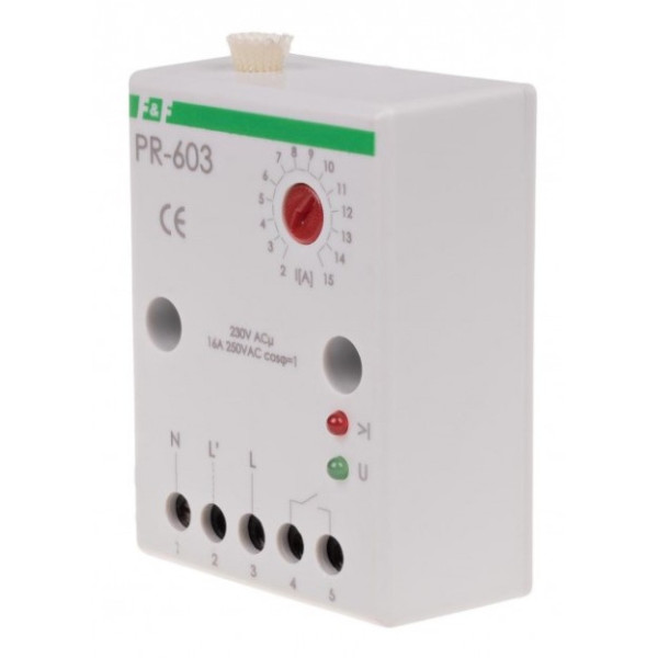 Пріоритетне реле струму F&F PR-603 230В AC 2/15А - фото №2