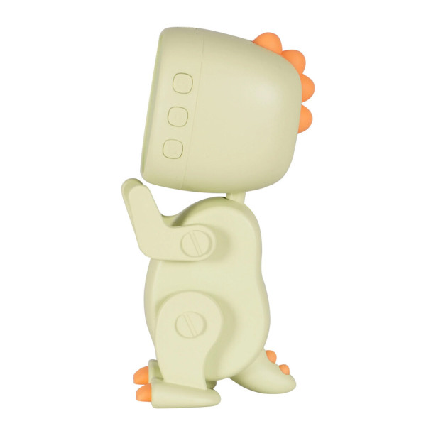 Нічник, настільна лампа із будильником Goldlux 331793 Robot Kacper LED 1x1W 3000K IP20 зелена - фото №4