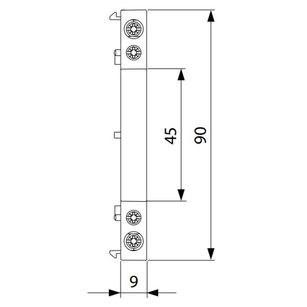 Блок-контакт ETI 002464068 RN-20 (2NO) (для типу RA/RD) - фото №1