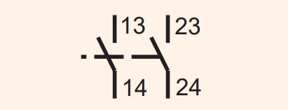 Блок-контакт ETI 002464068 RN-20 (2NO) (для типу RA/RD) - фото №3