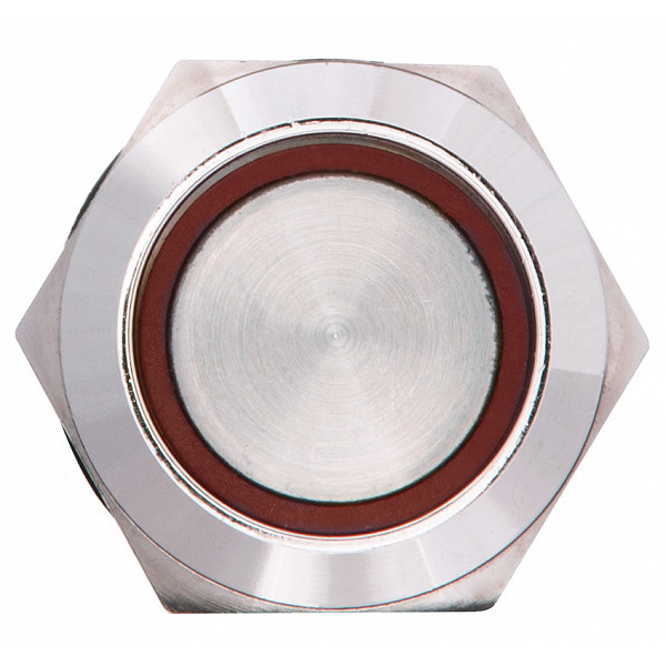 Кнопка Аско-Укрем TYJ 19-371 1NO+1NC 220В з підсвічуванням та фіксацією червона (A0140010118) - фото №2