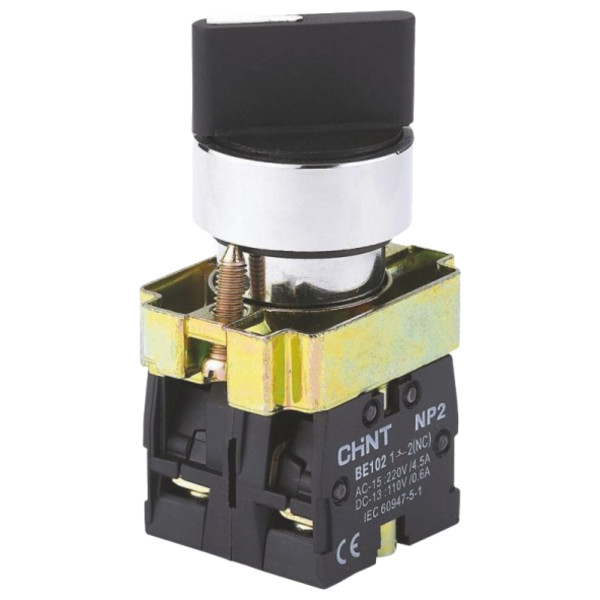 Перемикач Chint NP2-BD35 3 положення із фіксацією 1NO+1NC IP40 (574658)