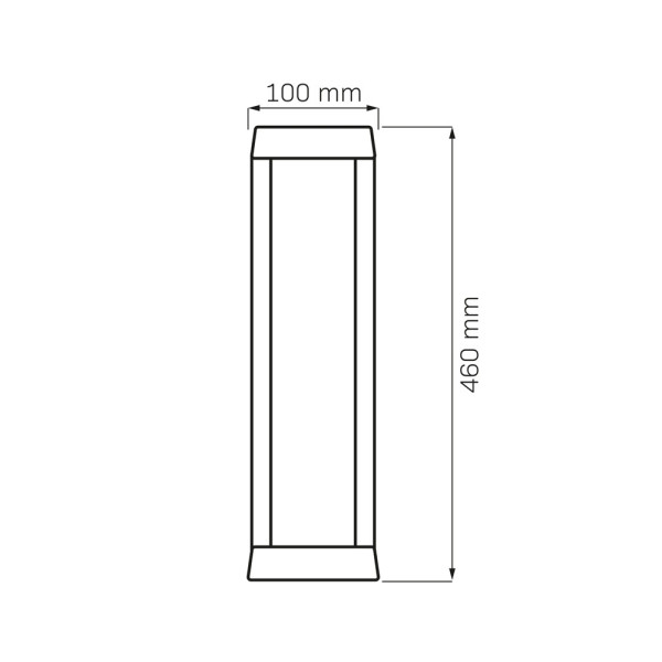 Вуличний світильник на сонячній батареї Goldlux 330291 Palermo LED 6500K IP44 чорний - фото №3