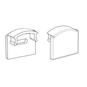 LED-профіль ЛП7е неанодований економ, 2 метра (ЛП7еН) - фото №3