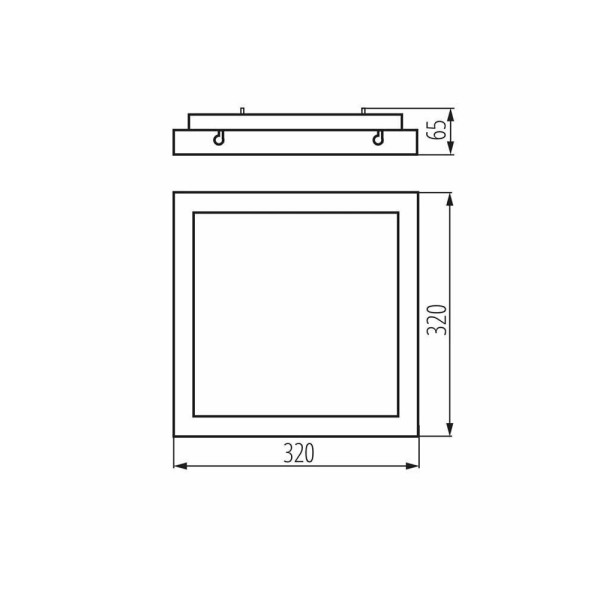 Потолочный светильникKanlux 24645 Tybia LED 1x25W 4000K 2600Lm IP20 - фото №2
