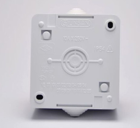 Выключатель 2-клавишный с подсветкой Gunsan Nemli - фото №3