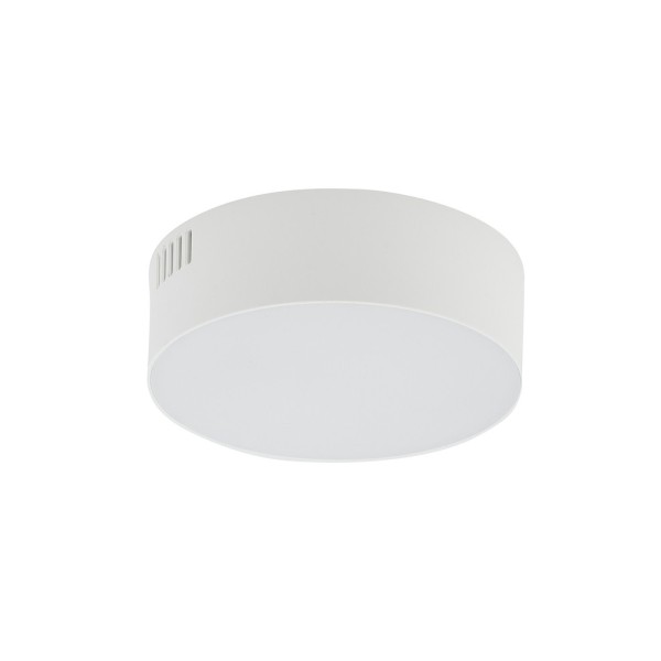 Потолочный светильник Nowodvorski 10402 Lid Round LED 1x15W 3000K 1500Lm IP20 белый