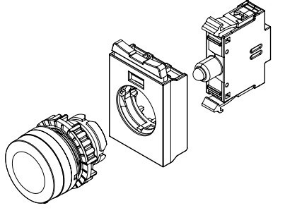 Модульний світлофільтр ETI NSE-ILM-HD-O помаранчевий (4774135) - фото №1
