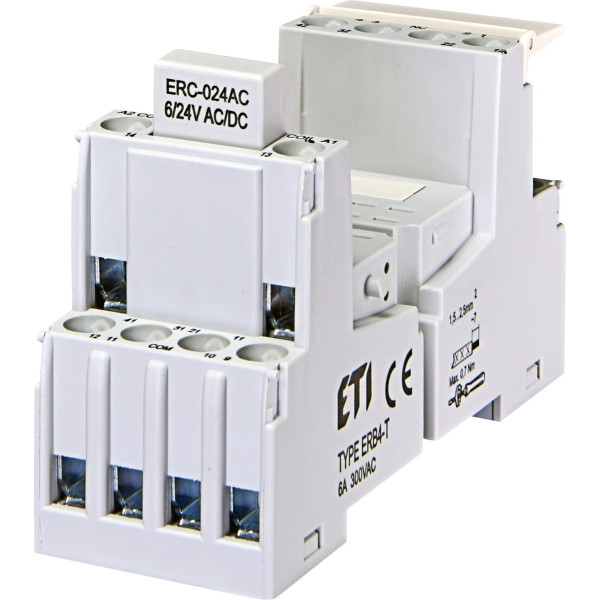 Цоколь ETI 002473014 ERB4-T тип Т (для ERM4)