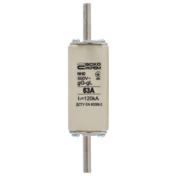 Запобіжник Аско-Укрем NH0 63A gG (A0050010022)