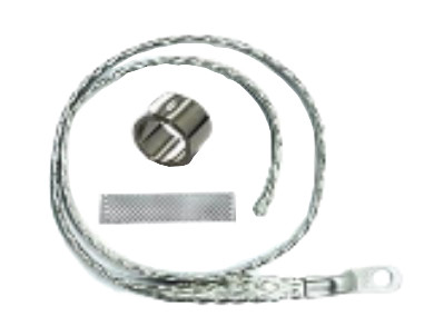 Комплект арматури для непаянного приєднання заземлення Sicame K01 для кабеля Ø24 мм² (580 350)