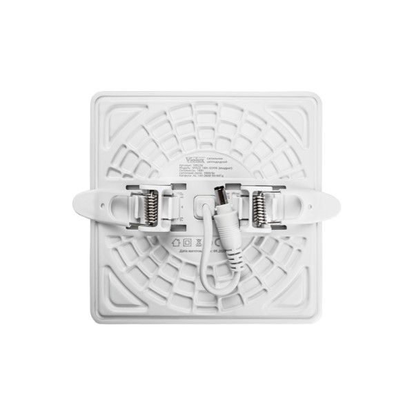 Светильник LED даунлайт Violux SPACE 18W 4200K квадрат IP20 ( 100230 ) - фото №7