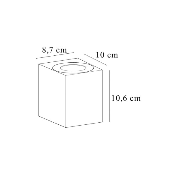 Вуличний світильник Nordlux 49711203 Canto LED 2x10.6W 3000K 500Lm IP44 чорний - фото №3