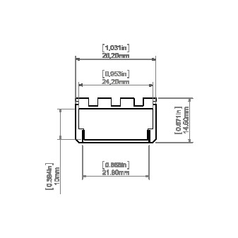 LED-профіль KLUS GIZA-LL, 2 метра (KLUS_A00758A_2) - фото №5