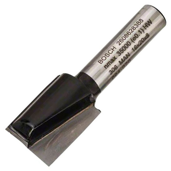 Пазова фреза Bosch Std S8/D16/L20