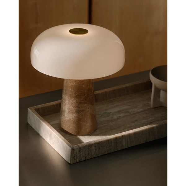 Настільна лампа Nordlux 2520015009 Glossy E14 1x15W IP20 бежева - фото №2