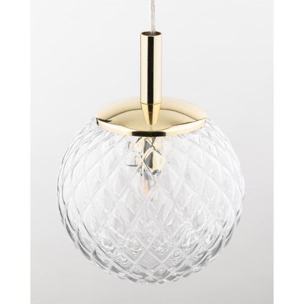 Подвесной светильник, люстра TK Lighting 759 Cadix G9 1x8W IP20 золотой - фото №3