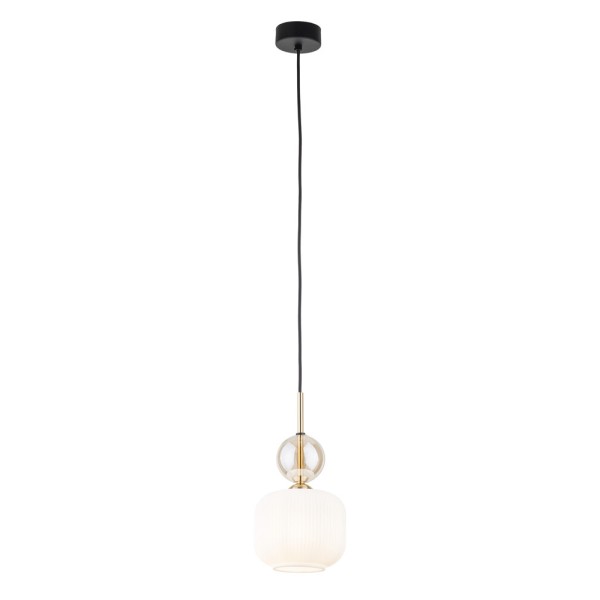 Підвісний світильник, люстра TK Lighting 11589 Sophia E14 1x10W IP20 бурштиновий - фото №4