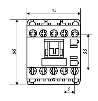 Мініконтактор Аско-Укрем ПМ 0-06-01 F7 110В LC1-K0601 (A0040010152) - фото №4