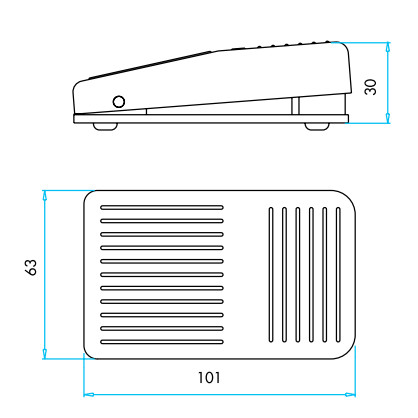 Педаль Emas PDM1 - фото №1