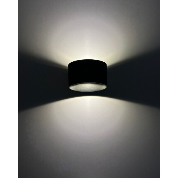 Вуличний світильник Nowodvorski 8182 Ellipses LED 2x5W 3000K 700Lm IP54 чорний - фото №4