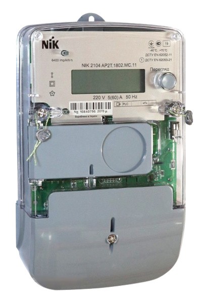 Електролічильник NІК 2104 AP2T 1802.MC.11 220В 5(60)А