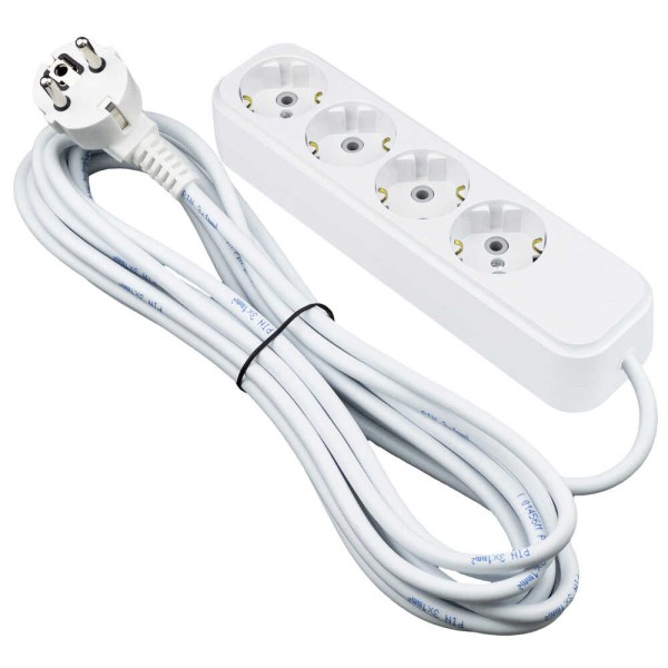 Удлинитель PIN 4р 5м 3х1 с заземлением ( 804051 )