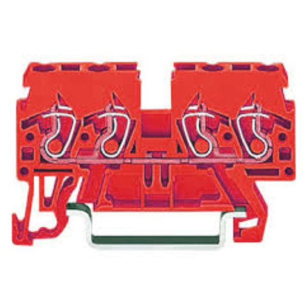 Проходная клемма Wago 870-833 для DIN-рейки 35х15 и 35х7,5 Cage Clamp®
