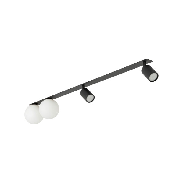 Светильник поворотный, спот TK Lighting 10929 Vox GU10+G9 4x10W+8W IP20 черный