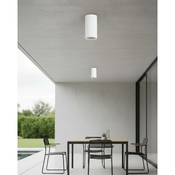 Уличный светильник Azzardo AZ6066 Rotor E27 1x20W IP65 белый - фото №1