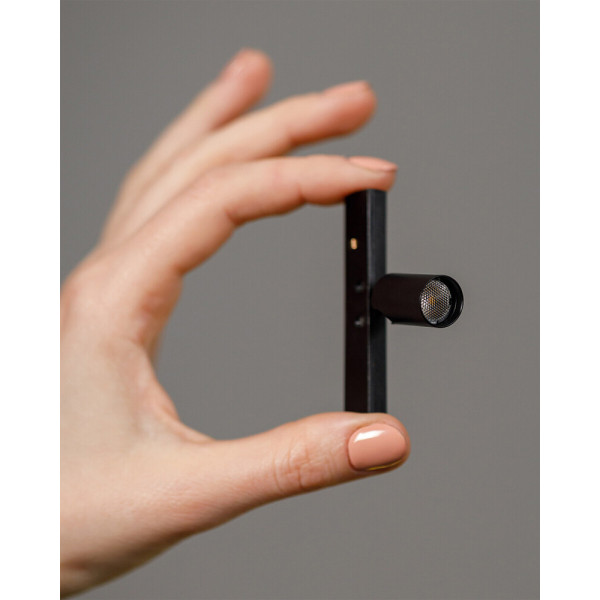 Магнитный трековый светильник Nowodvorski 11712 NANO-LVM Spot LED 1x1W 3000K 65Lm IP20 черный - фото №3