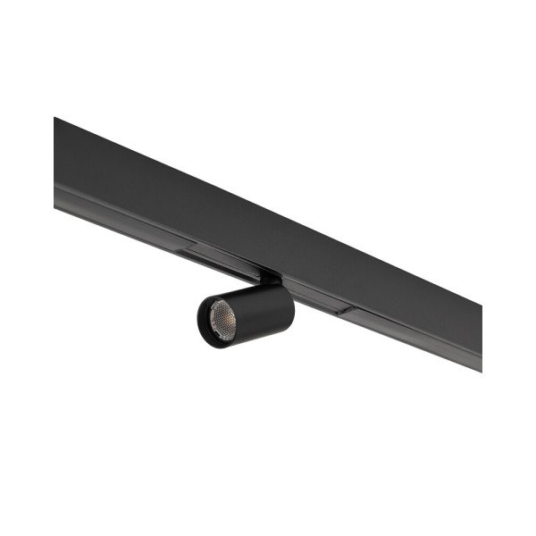 Магнитный трековый светильник Nowodvorski 11712 NANO-LVM Spot LED 1x1W 3000K 65Lm IP20 черный - фото №4