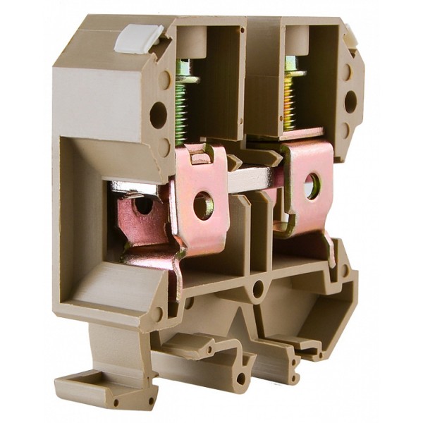 Клеммник Аско-Укрем JXB 35/35 желтый (A0130010021) - фото №3