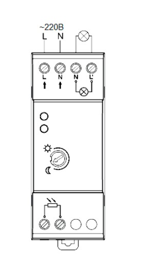 Сумеречное реле Аско-Укрем ДР-308 белый (A0220010015) - фото №4
