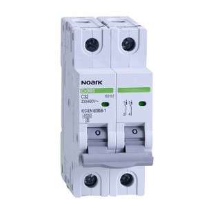 Автоматичний вимикач NOARK Ex9BS 2P B8 8А 4,5кА B (102061)