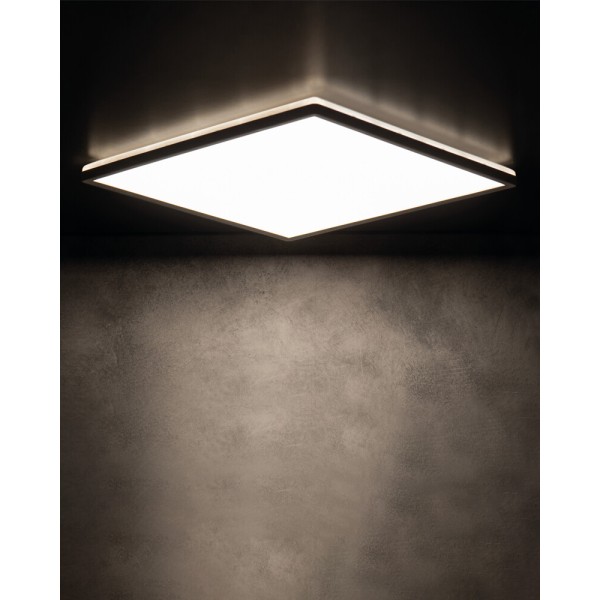 Потолочный светильник Kanlux 31531 Azpo LED 1x12.3W 3000K/4000K/6000K 1150Lm IP54 черный - фото №1