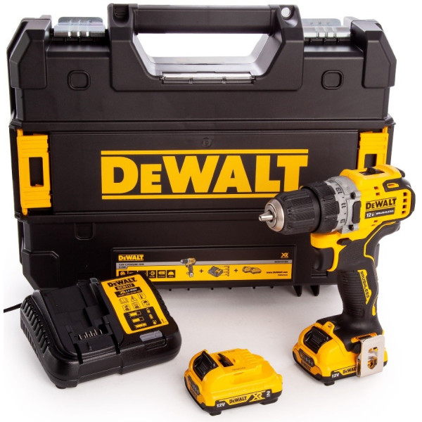 Безщітковий шуруповерт DeWALT DCD701D2 12В - фото №1
