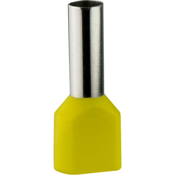 Наконечник Аско-Укрем ТЕ 6,0-14 изолированный желтый 100шт (A0060120011) - фото №1