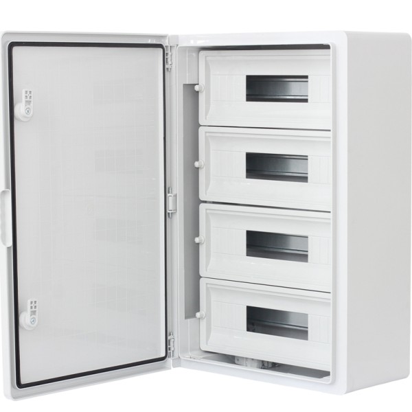 Ударопрочный модульный шкаф ADAL PANO MD9185 ABS 400x600x200 15x4м IP65 - фото №1