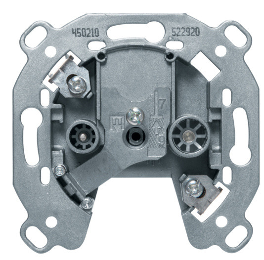 Розетка антенная 2 отверстия, отдельная (механизм) Berker