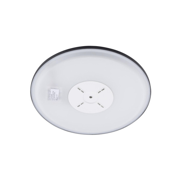 Потолочный светильник TK Lighting 6903 Aqua LED 1x36W 3000K/4000K/6000K 4080Lm IP54 черный - фото №1