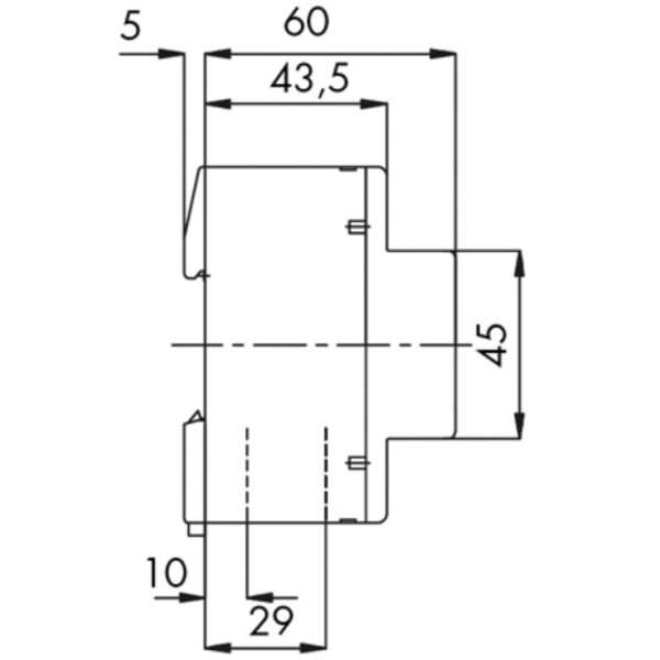 Модульний контактор Schrack BZ326467 230В AC 4НЗ 25А - фото №2