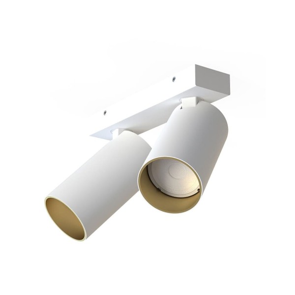Светильник поворотный, спот Nowodvorski 7774 Mono II GU10 2x10W IP20 белый - фото №4