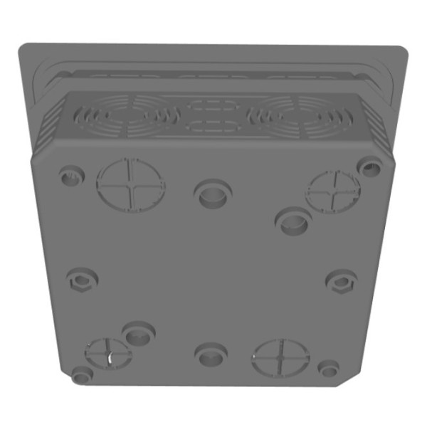 Распределительная коробка Kopos KO 125 Е (8595057612587) 150х150х77мм - фото №2