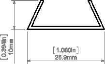 Розсіювач FOLED матовий, 1 метр - фото №1