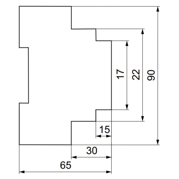 Сигнальна лампа F&F LK-713K 3х400/230В+N (червоний, жовтий, зелений) - фото №5