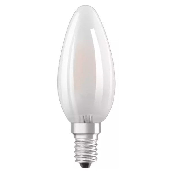 Филаментная диммируемая лампа Osram LED CL B60 DIM 6,5W/827 230V GL FR E14 10X1 (4058075434486)