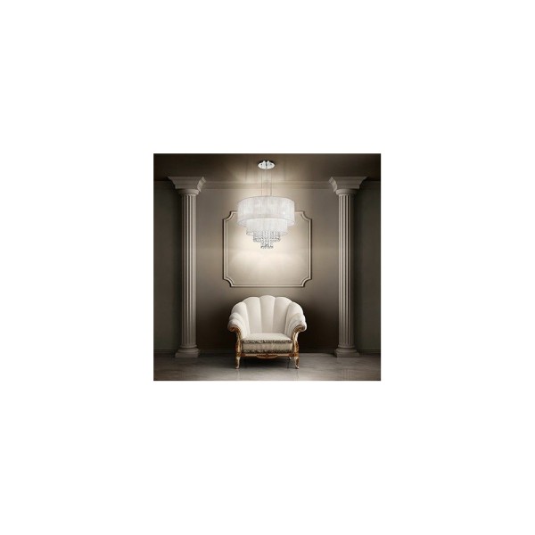 Люстра подвесная Ideal Lux / Идеал Люкс OPERA SP6 - фото №1