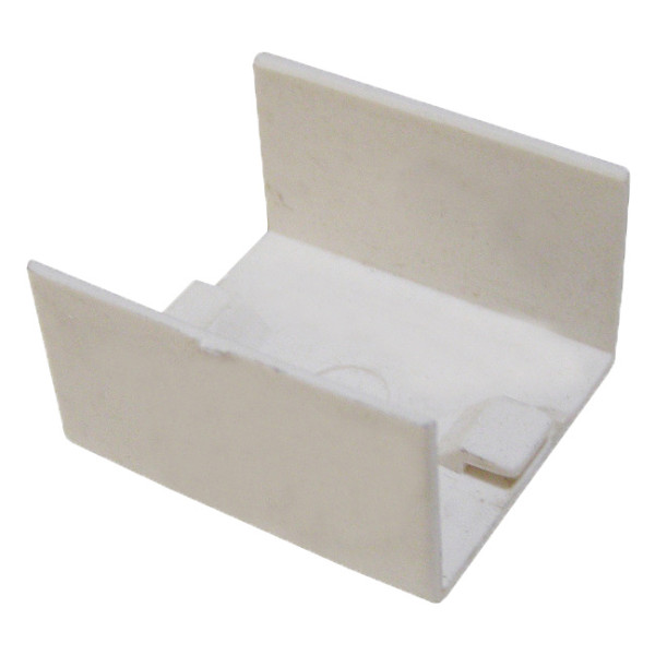 З'єднувач для короба Аско-Укрем 40x25мм біла (A0070040045)