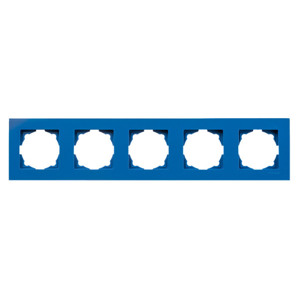 Рамка 5-місна Gunsan Eqona блакитна